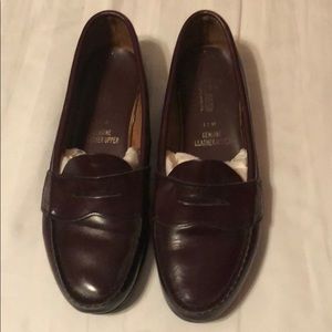 Size 11W Eastland Penny Loafers - Dark Brown